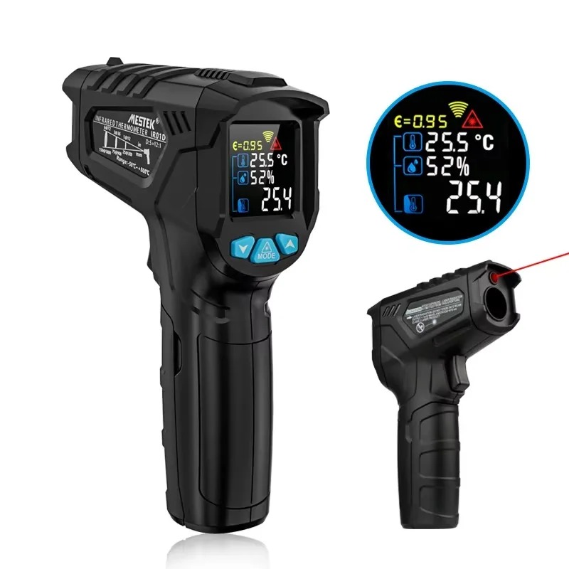 Industrial Laser Thermometer - Industrial Thermometer IR01D Non Contact Infrared