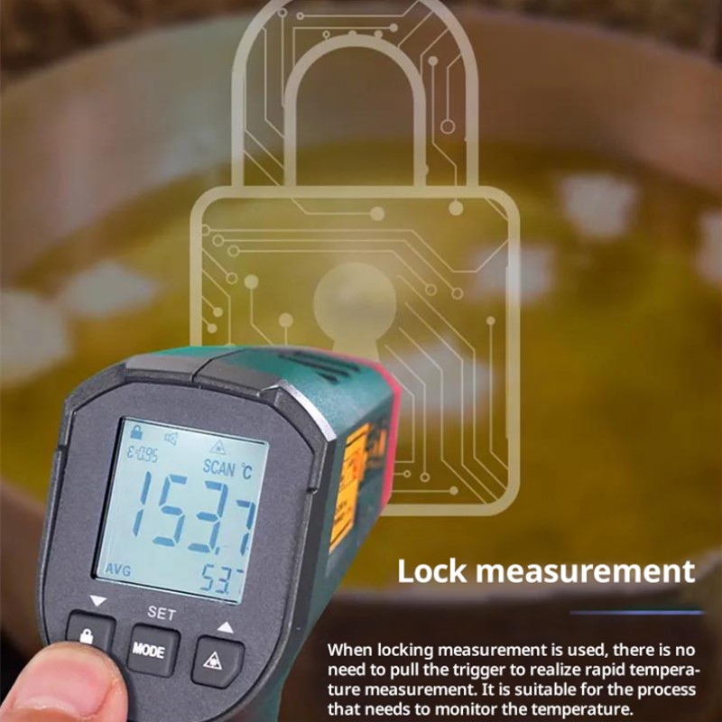 Industrial Laser Thermometer - UNI-T UT306S UT306C Digital Thermometer Laser