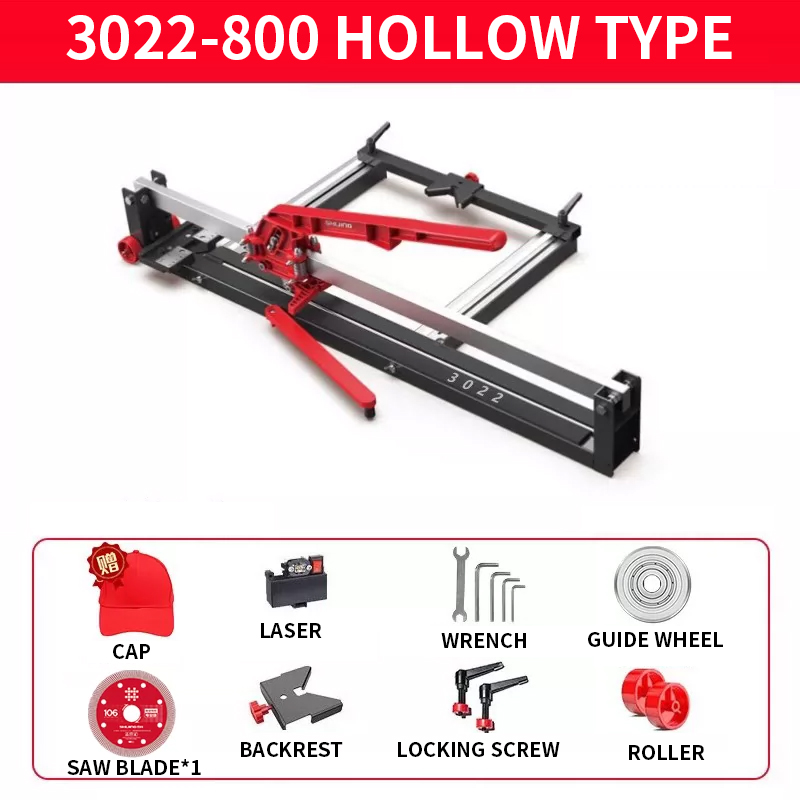 Industrial Grade Laser Cutter - 1.8M Tile Sliding Cutter, 800MM Benchtop