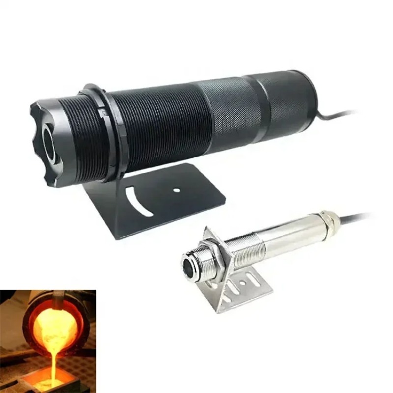 Industrial Laser Thermometer - Kiln Thermometer Heat Temp 24V Digital