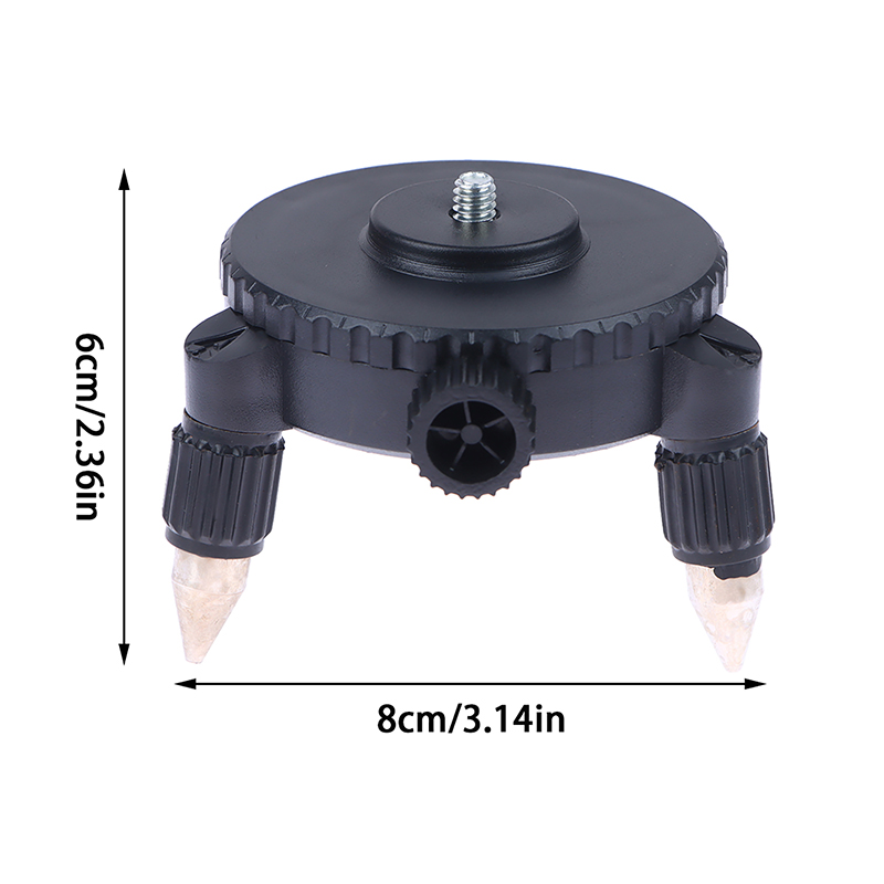 Industrial Laser Alignment Tool - 360-Degree Rotation Base Level Meter Adapter