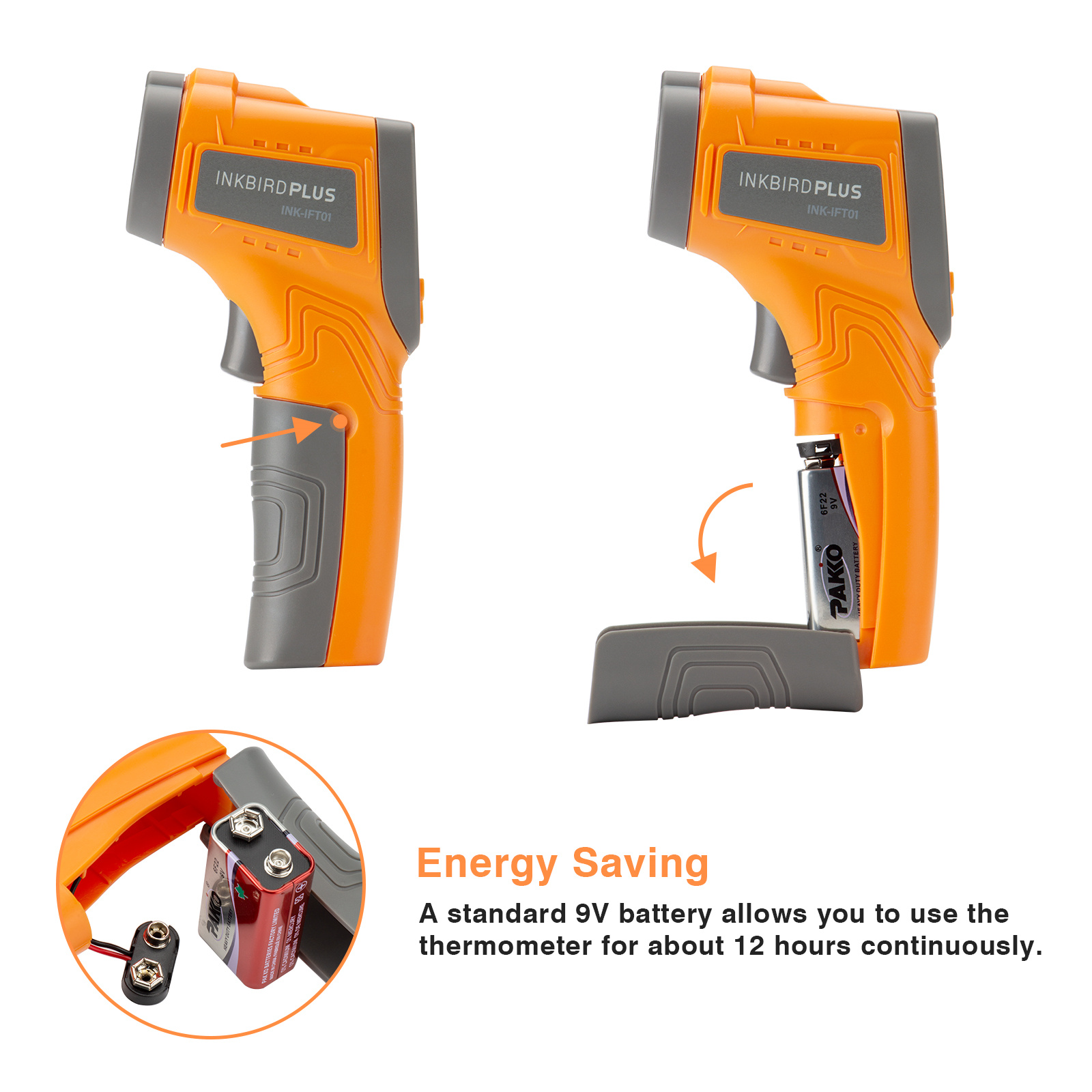 Inkbird Laser Infrared Thermom - Industrial Laser Thermometer ulasan dan harga
