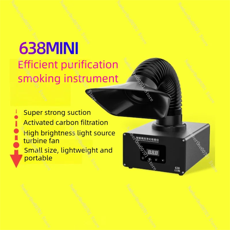 TBK638 Mini Smoke Exhaust Fan  - Fume Extractor Laser ulasan dan harga