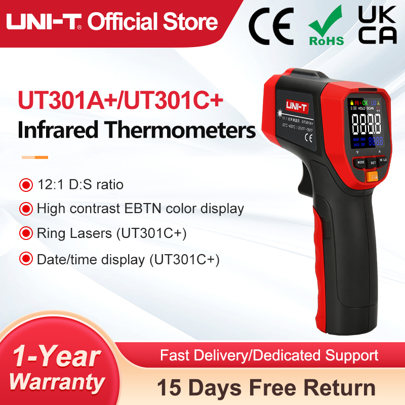 UNI-T UT301A+ UT301C+ Infrared - Industrial Laser Blaster ulasan dan harga