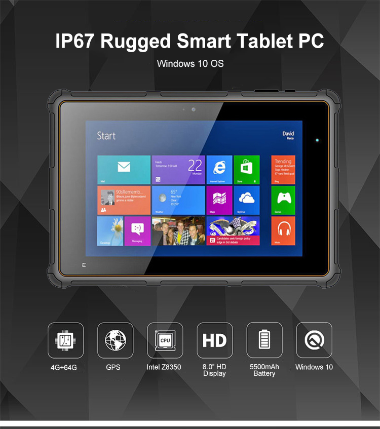 10 Inch Rugged Tablet PC with  - Industrial Laser Operator ulasan dan harga
