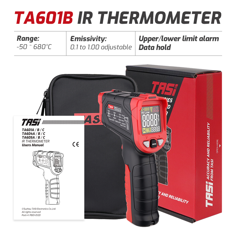 TA601A TA601B TA601C Infrared  - Industrial Laser Thermometer ulasan dan harga