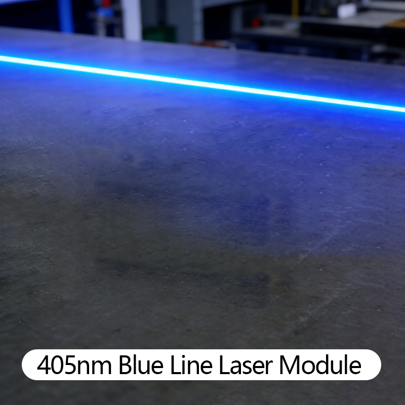 D12X45mm Focusable 405nm Blue  - Industrial Laser Line Generator ulasan dan harga