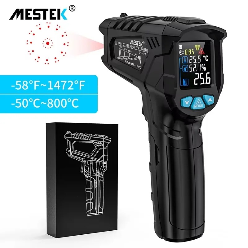 Industrial Thermometer  IR01D  - Industrial Laser Thermometer ulasan dan harga