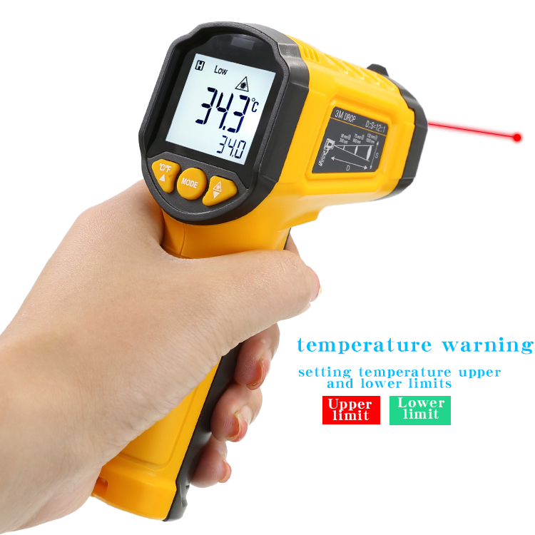 TS380 Infrared Non-Contact HYT - Industrial Laser Thermometer ulasan dan harga