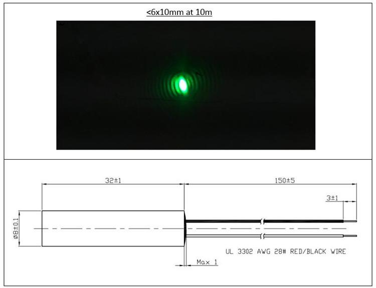 D8x32mm Low Operating Temperat - Industrial Laser Operator ulasan dan harga