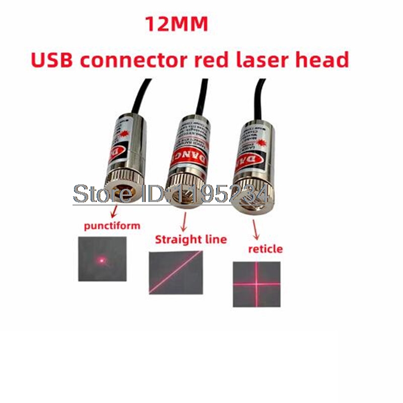 USB Connector Laser Module 12m - Industrial Laser Line Generator ulasan dan harga