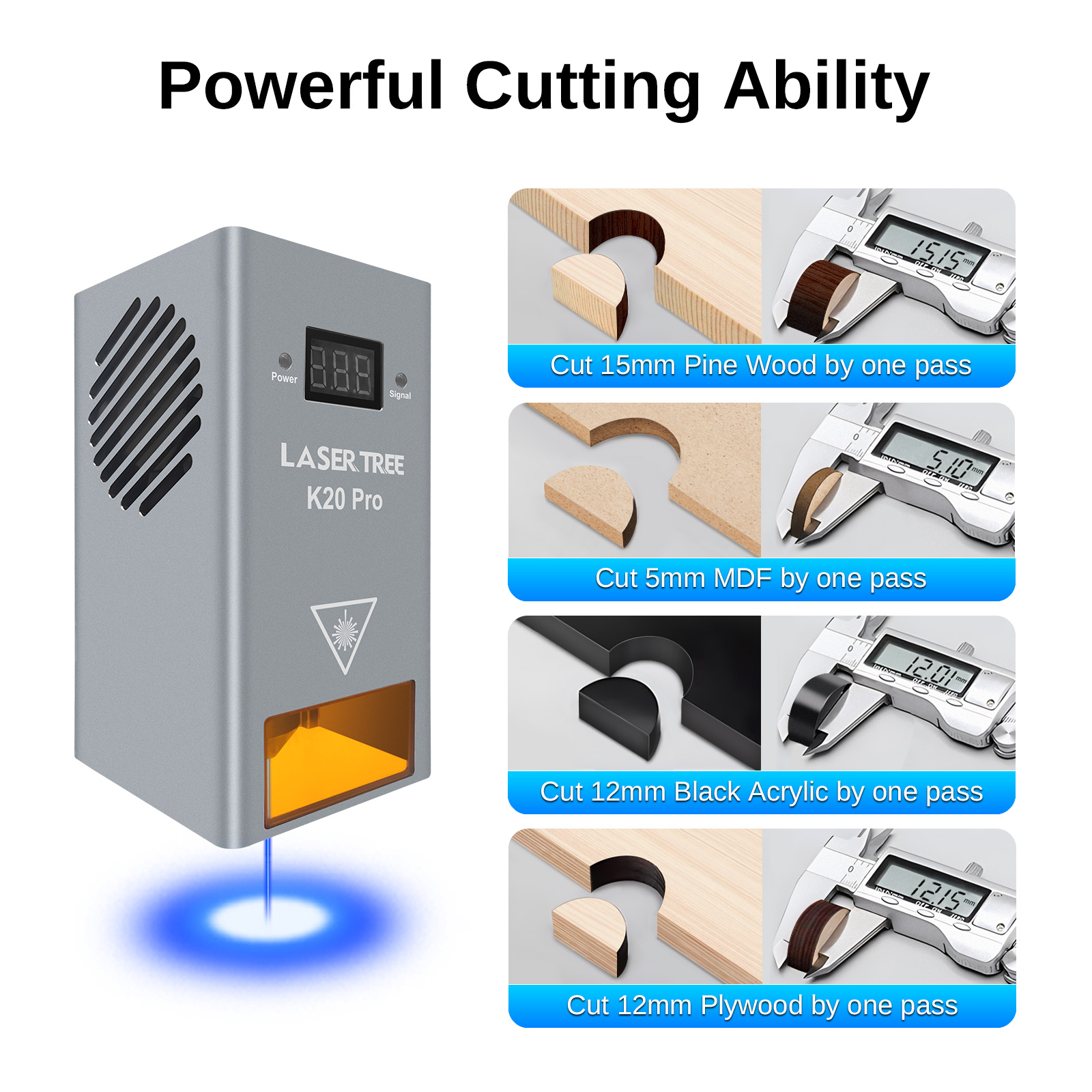 LASER TREE K20 20W Optical Pow - Industrial Laser Tool ulasan dan harga