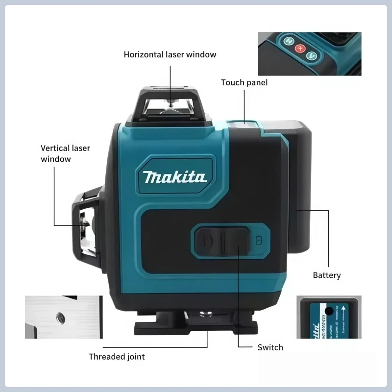 6.0Ah Original Makita 18V Batt - Industrial Laser Alignment Tool ulasan dan harga