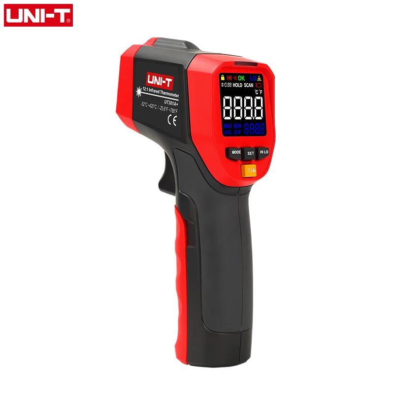 UNI-T UT301A+ UT301C+ Non Cont - Industrial Laser Thermometer ulasan dan harga