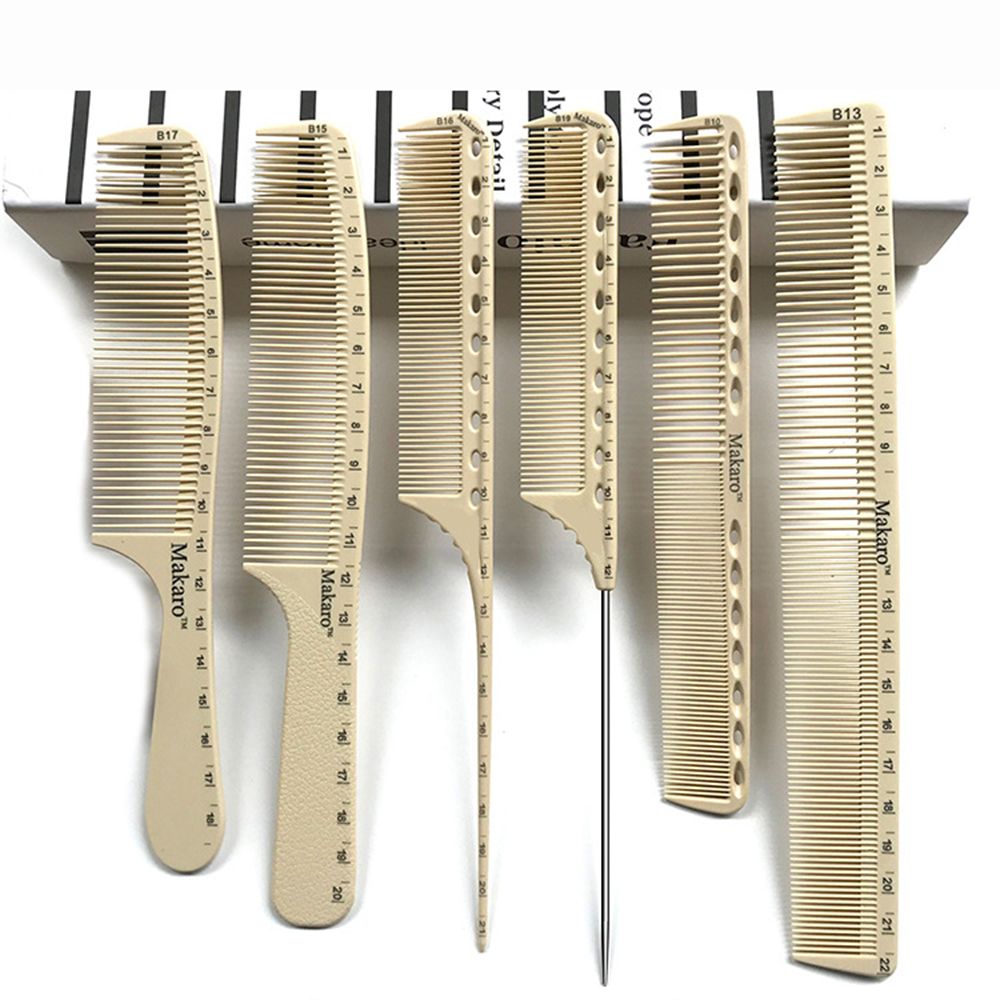1PC Barber Comb Plastic Clear  - Industrial Laser Tool ulasan dan harga