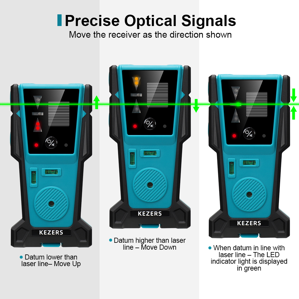 KEZERS Red Green Laser Level R - Industrial Laser Alignment Tool ulasan dan harga