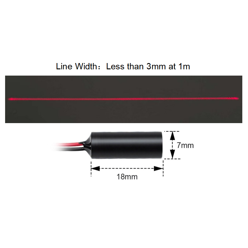 Compact Red Line Laser Diode M - Industrial Laser Line Generator ulasan dan harga