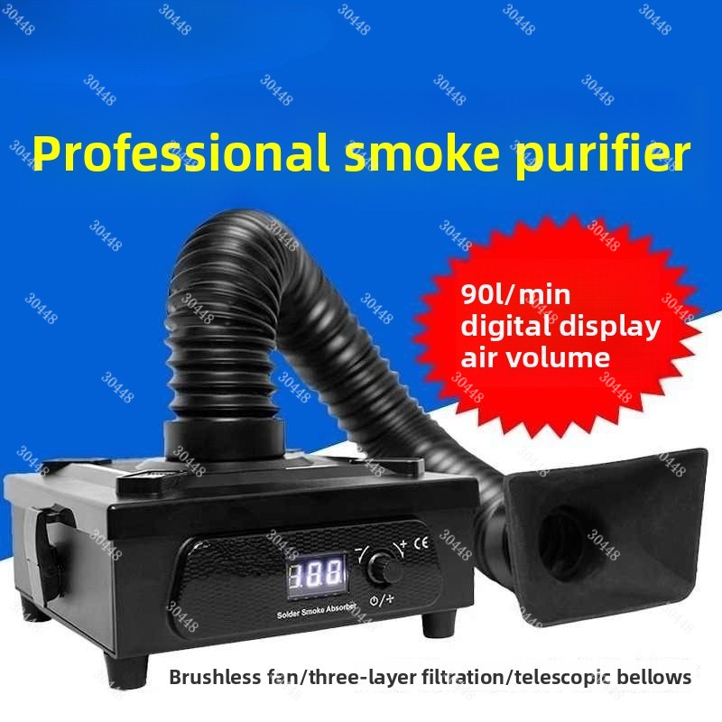 SS-596G Desktop Solder Smoke P - Fume Extractor Laser ulasan dan harga
