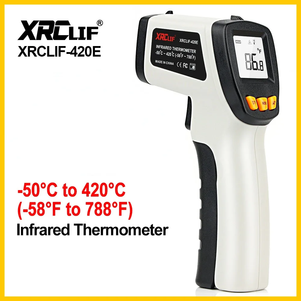 XRCLIF Infrared Thermometer No - Industrial Laser Thermometer ulasan dan harga