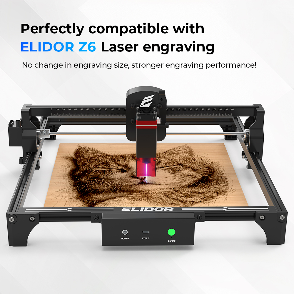 ELIDOR Z6 6W/12W Laser Module  - Industrial Laser Cutting Machine ulasan dan harga