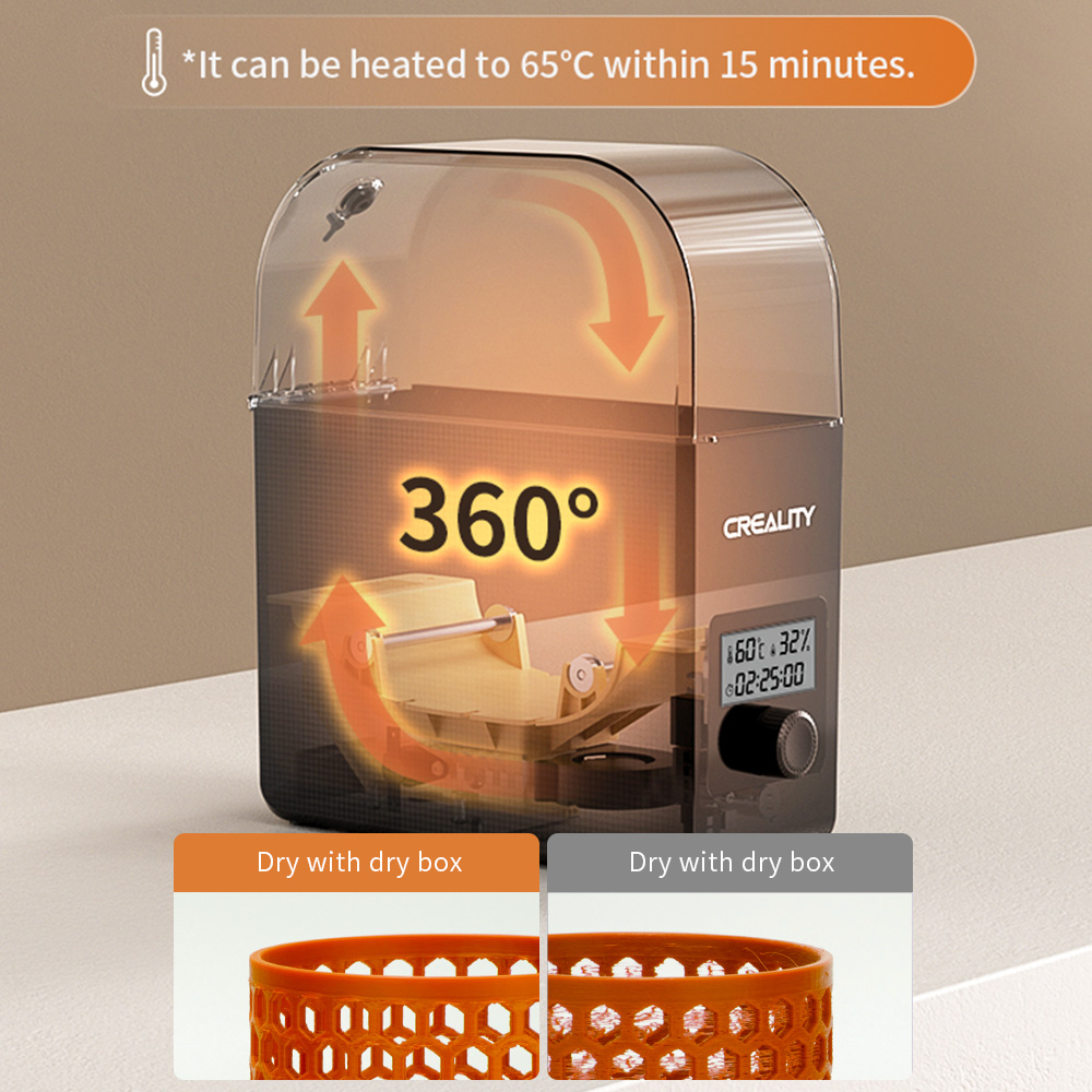 Creality Filament Dryer Upgrad - Fume Extractor Laser ulasan dan harga