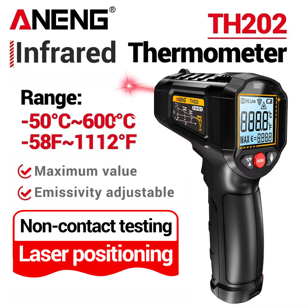 ANENG Infrared Thermometer Non - Industrial Laser Blaster ulasan dan harga