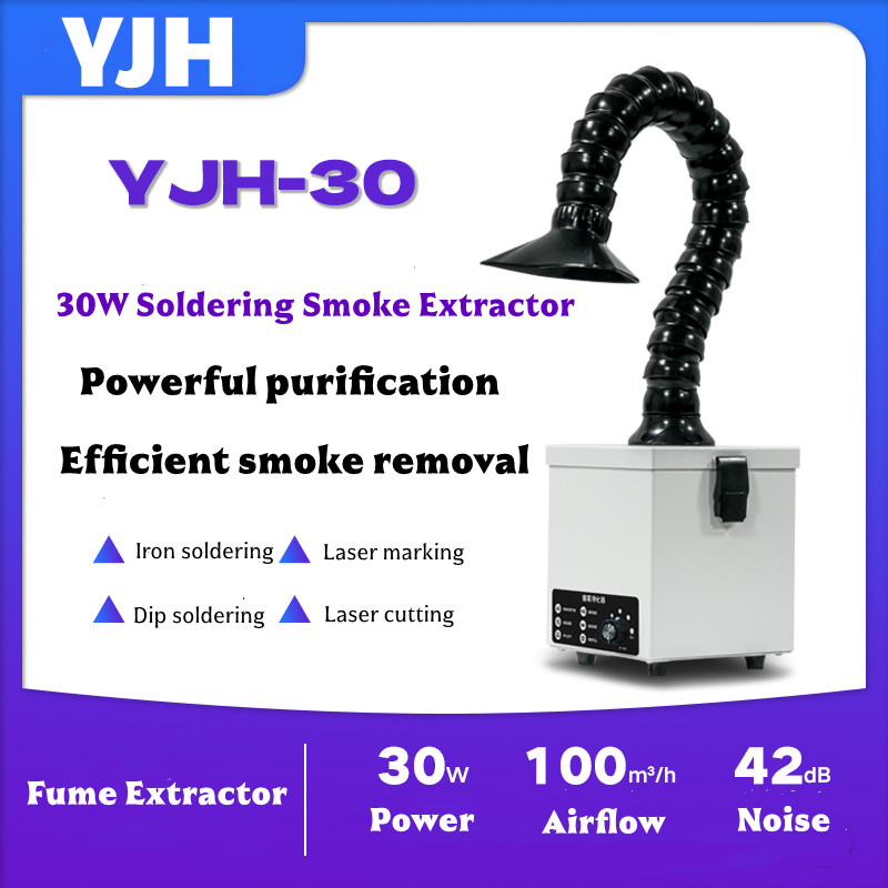 30W Soldering Smoke Absorber I - Industrial Laser Printing ulasan dan harga