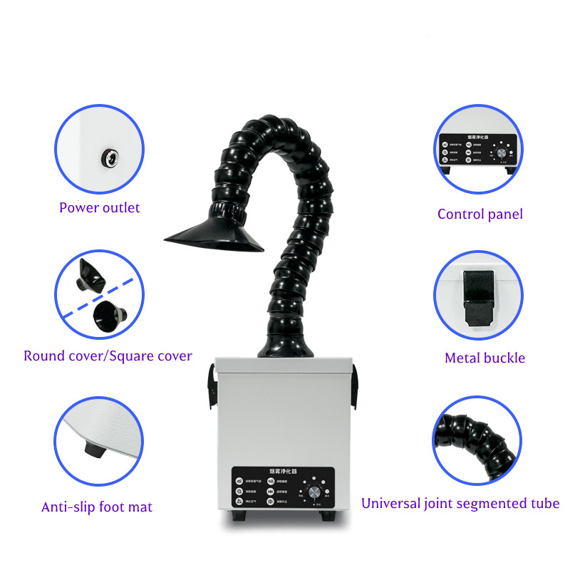 30W Soldering Smoke Absorber I - Industrial Laser Printing ulasan dan harga