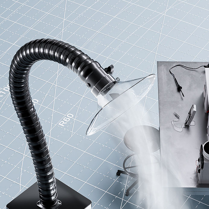 Air Cleaning Equipment Hepa Po - Fume Extractor Laser ulasan dan harga