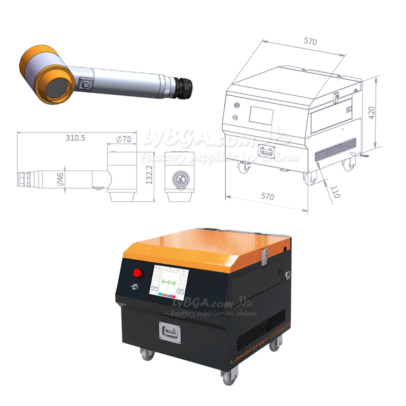 Rust Removal Cleaning Machine  - Industrial Laser Types ulasan dan harga