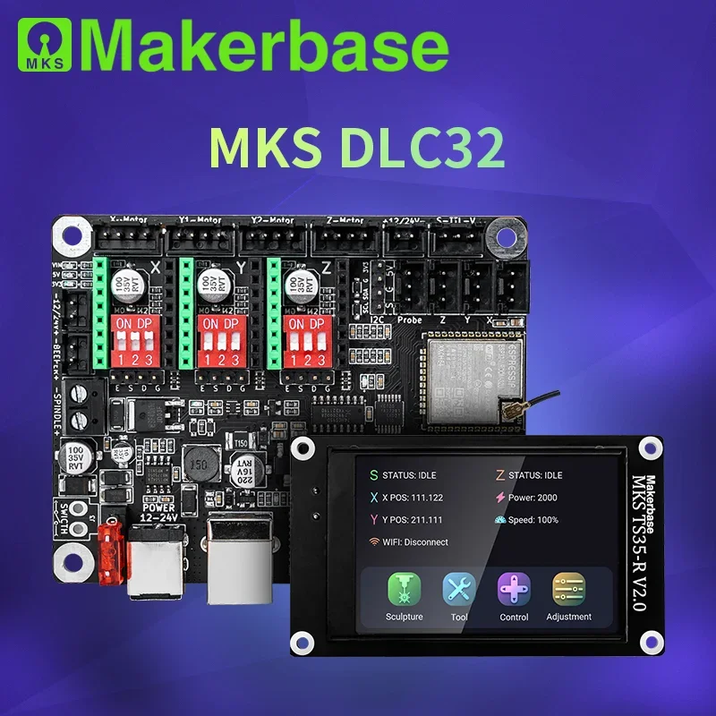 Makerbase MKS DLC32 Grbl Contr - Industrial Laser Cutting Machine ulasan dan harga