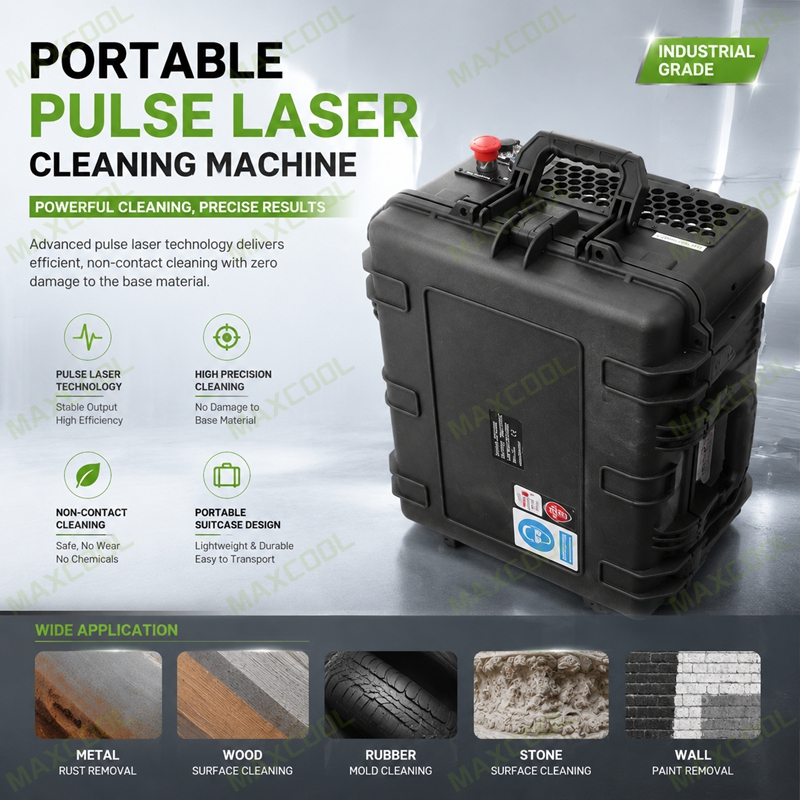 Handheld Portable Pulse Laser  - Industrial Laser Types ulasan dan harga