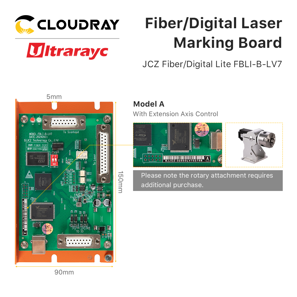 Laser Marking Board JCZ LV7 La - Marking Card Ezcad ulasan dan harga