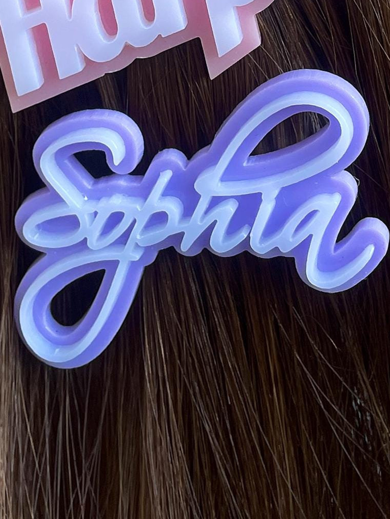 Custom Name Hair Clip - Name B - Industrial Laser Power ulasan dan harga